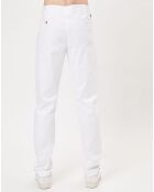 Pantalon chino Brix blanc
